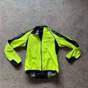 Gore High Visibility Yellow and Black Cycling Jacket